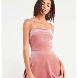 BNWT urban outfitters velvet mauve dress